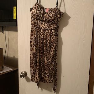 Leopard speechless dress Sz Junior Sm